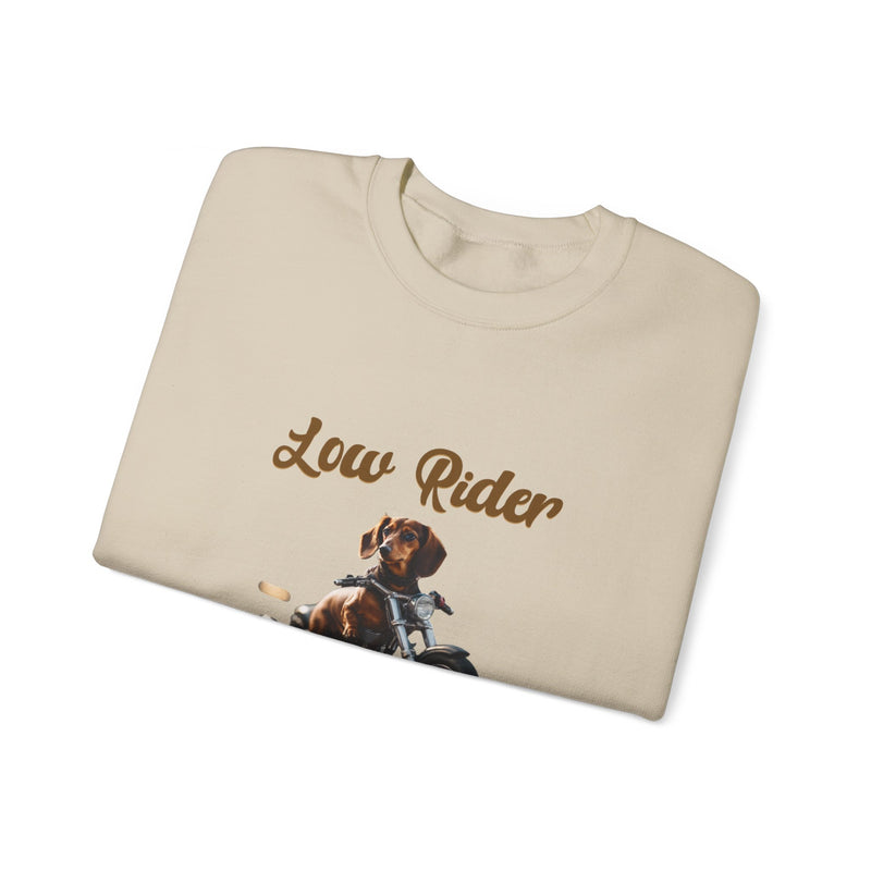 The Original Low Rider Dachshund  Unisex Heavy Blend™ Crewneck Sweatshirt