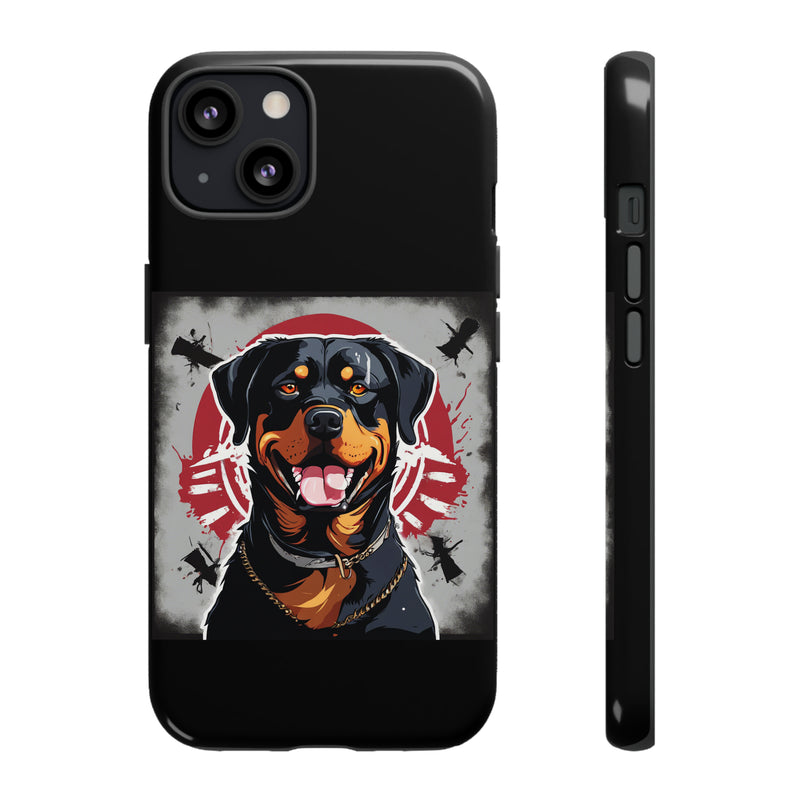 Rottweiler red Tough Cases