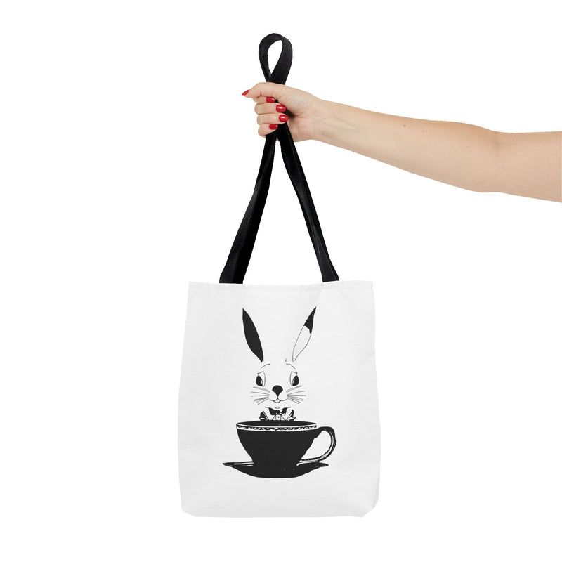 The Earl Grey Rabbit Logo Tote Bag (AOP)