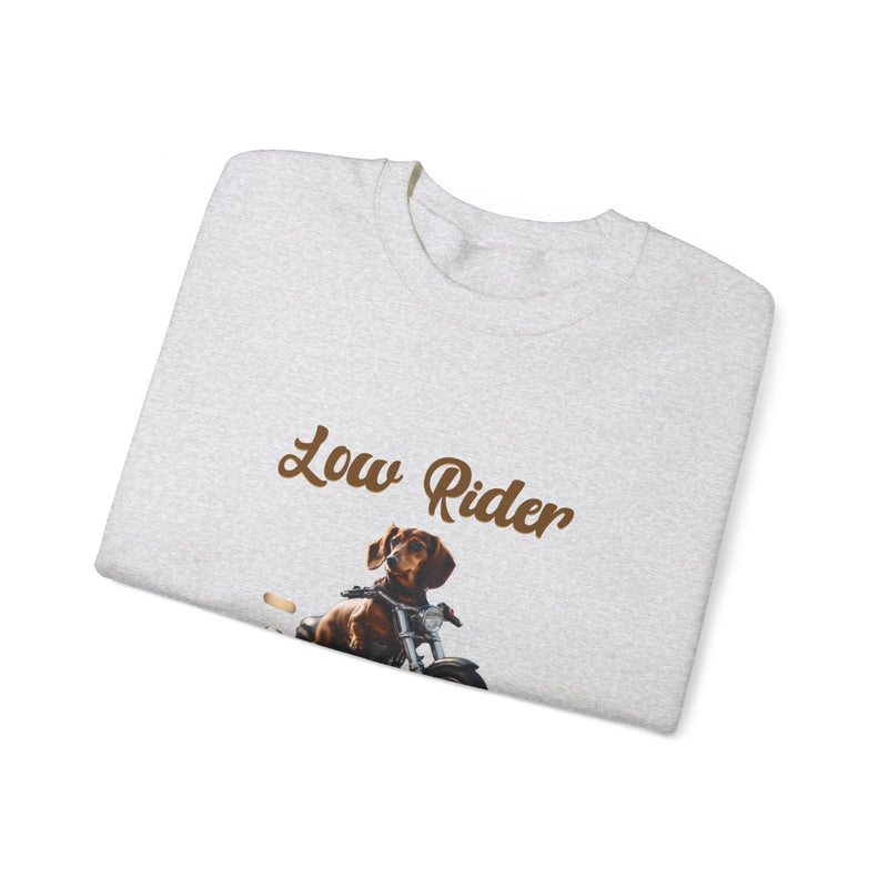 The Original Low Rider Dachshund  Unisex Heavy Blend™ Crewneck Sweatshirt