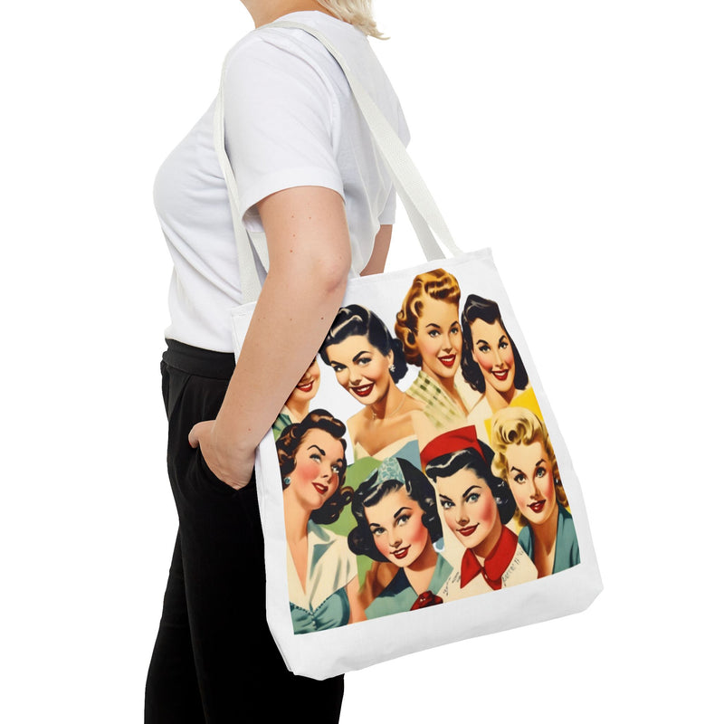 Retro Babes Tote Bag (AOP)