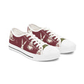 The Earl Grey Rabbit Red Women's Low Top Sneakers