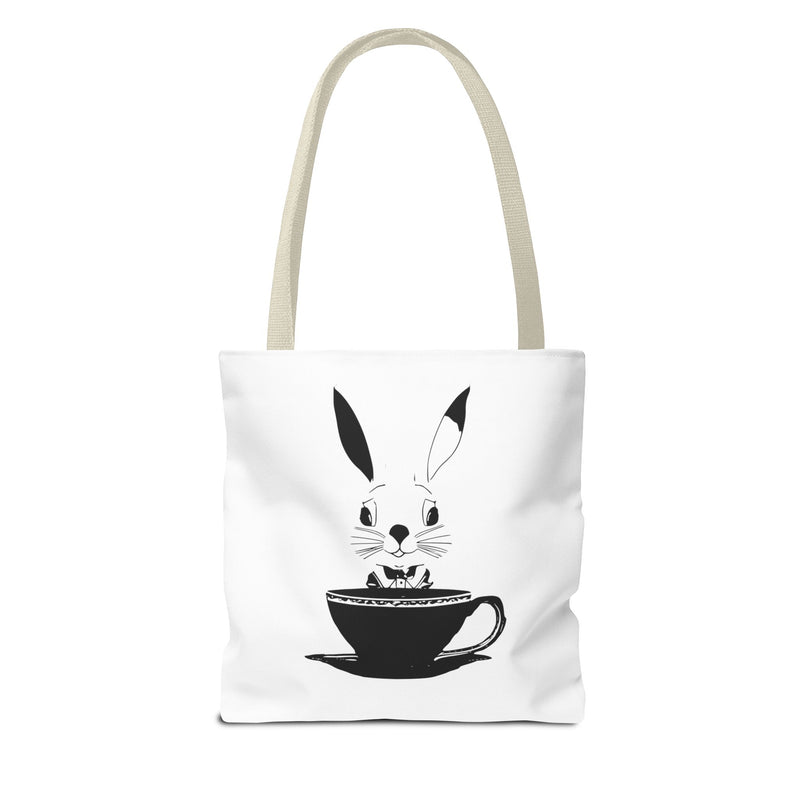 The Earl Grey Rabbit Logo Tote Bag (AOP)