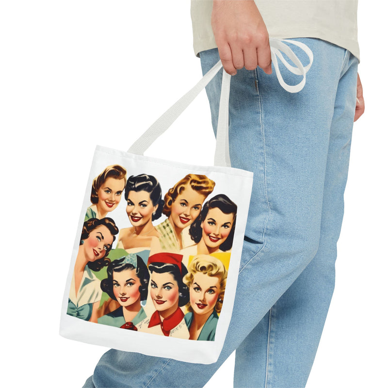 Retro Babes Tote Bag (AOP)