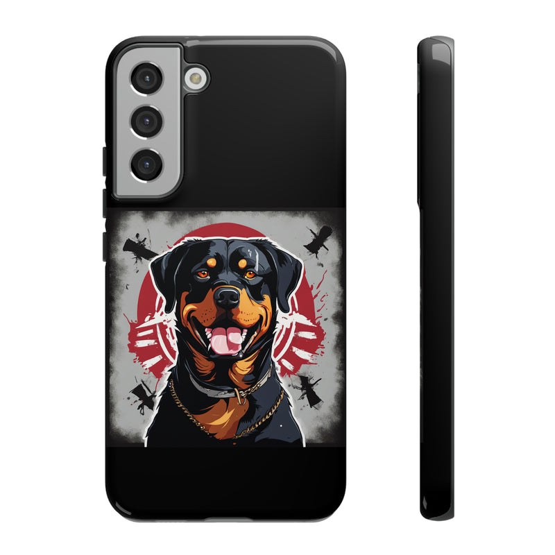 Rottweiler red Tough Cases