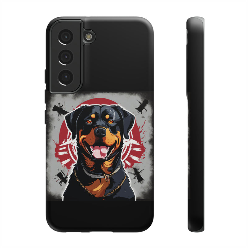 Rottweiler red Tough Cases