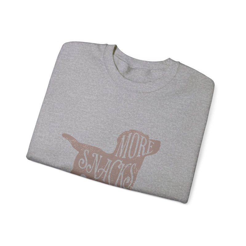 More Snacks Please Unisex Heavy Blend™ Crewneck Sweatshirt