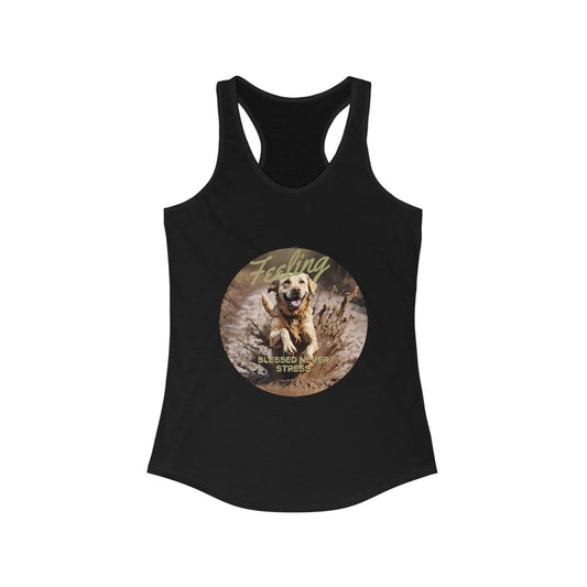 Golden Retriever Don't Stress Singlet