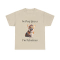 In Dog Years I'm Fabulous Corgi Unisex Heavy Cotton Tee