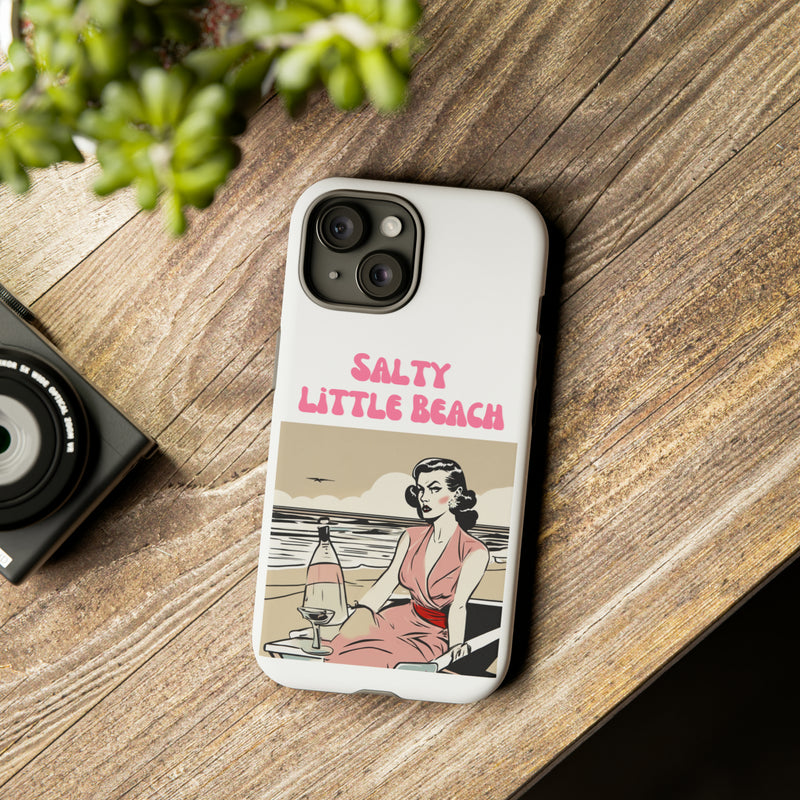 Salty Little Beach Retro Tough Cases