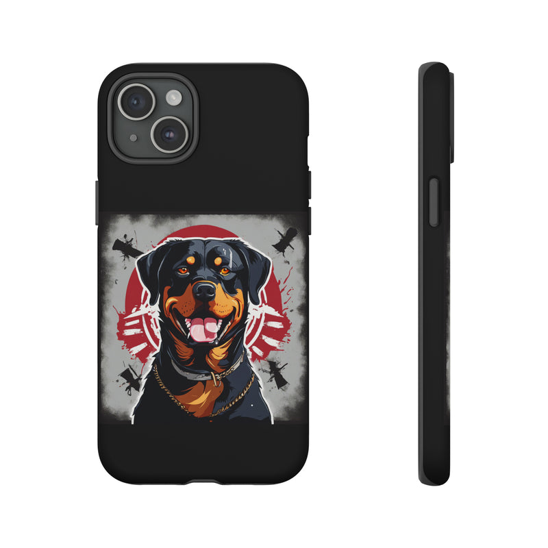 Rottweiler red Tough Cases