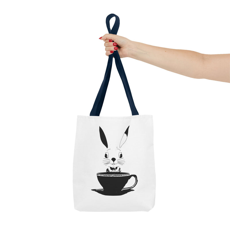 The Earl Grey Rabbit Logo Tote Bag (AOP)