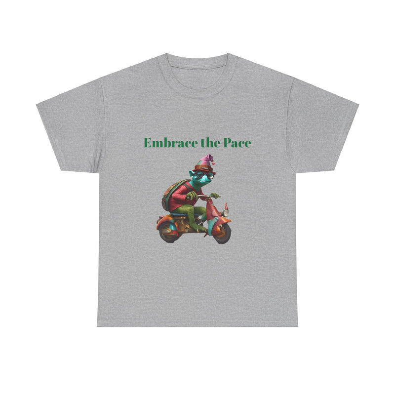 Embrace the Pace Turtle Club Unisex Heavy Cotton Tee