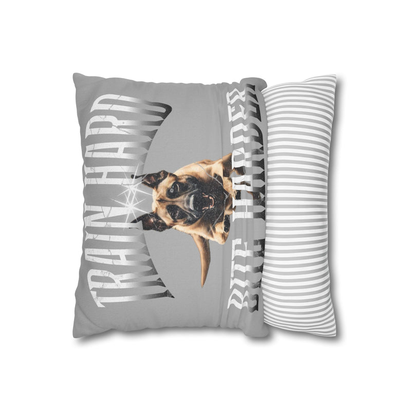 Train Hard Square Pillowcase