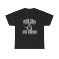 Train Hard Bite Harder Belgium Melanosis Unisex Heavy Cotton Tee