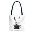 The Earl Grey Rabbit Logo Tote Bag (AOP)