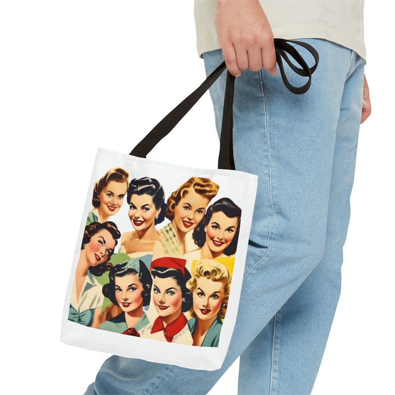 Retro Babes Tote Bag (AOP)