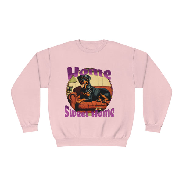 Home Sweet Home Retro Rottweiler Unisex NuBlend® Crewneck Sweatshirt