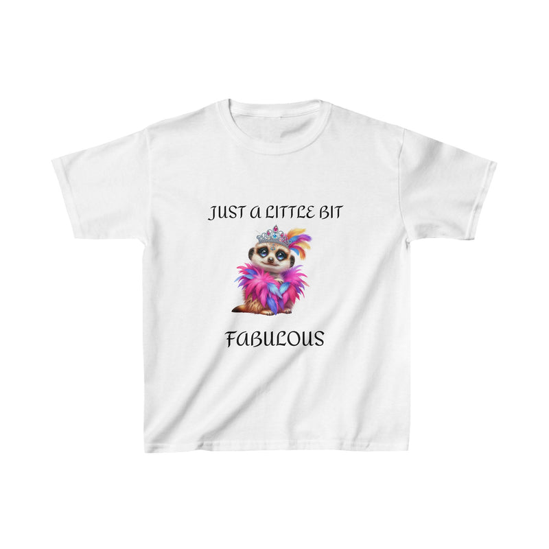 Just a little bit FABULOUS Meerkat Kids Heavy Cotton™ Tee