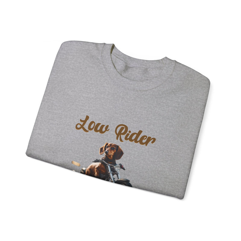 The Original Low Rider Dachshund  Unisex Heavy Blend™ Crewneck Sweatshirt