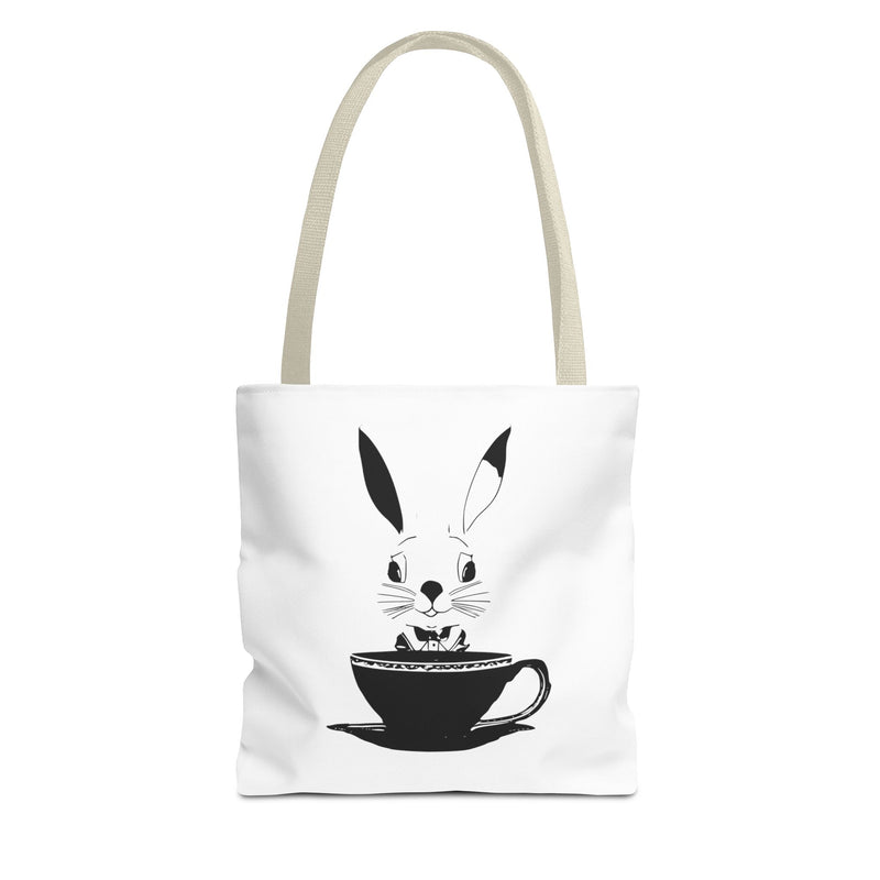 The Earl Grey Rabbit Logo Tote Bag (AOP)