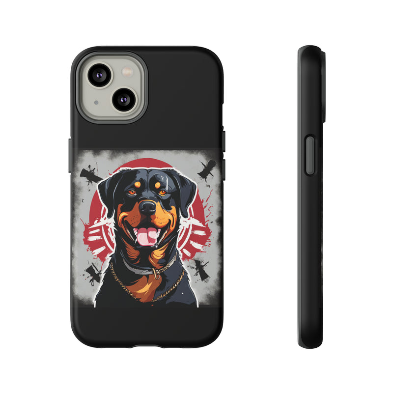 Rottweiler red Tough Cases