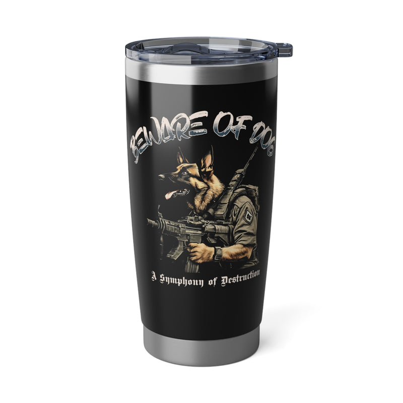 Army Dog German Shepard Vagabond 20oz Tumbler