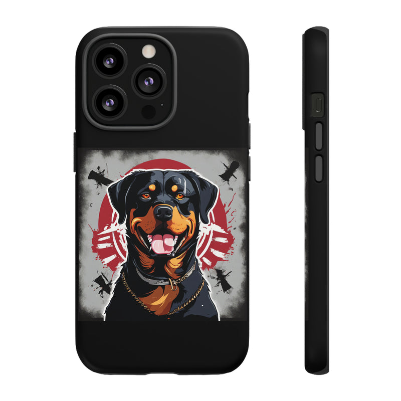 Rottweiler red Tough Cases