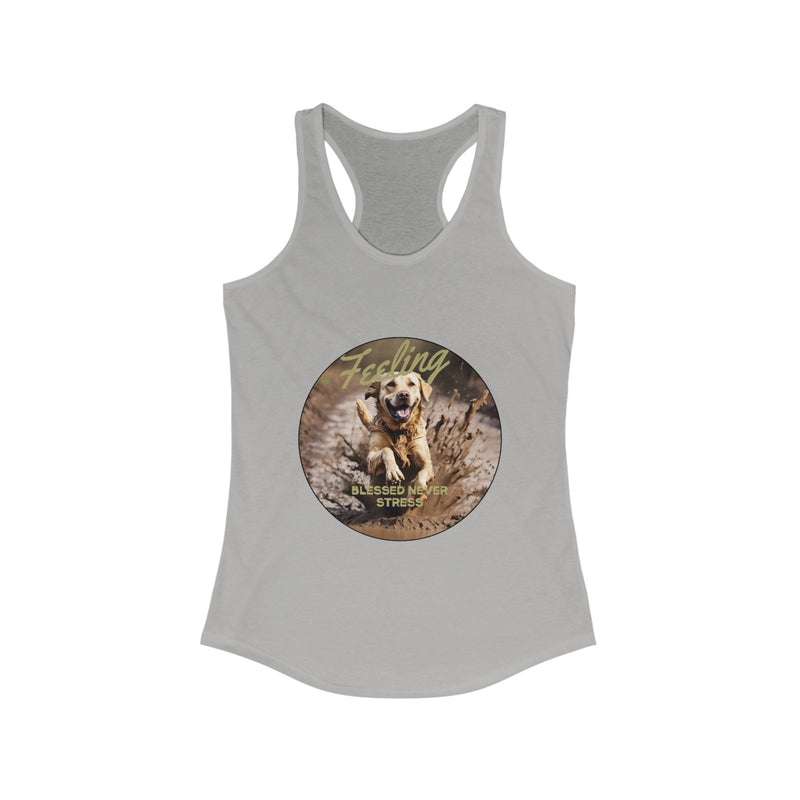 Golden Retriever Don't Stress Singlet