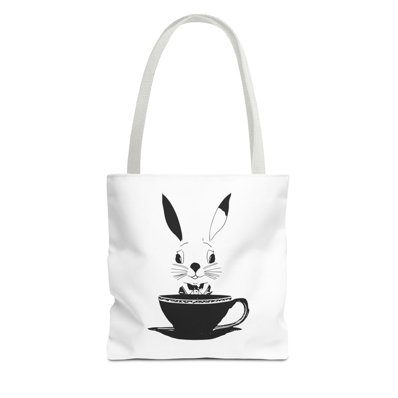 The Earl Grey Rabbit Logo Tote Bag (AOP)