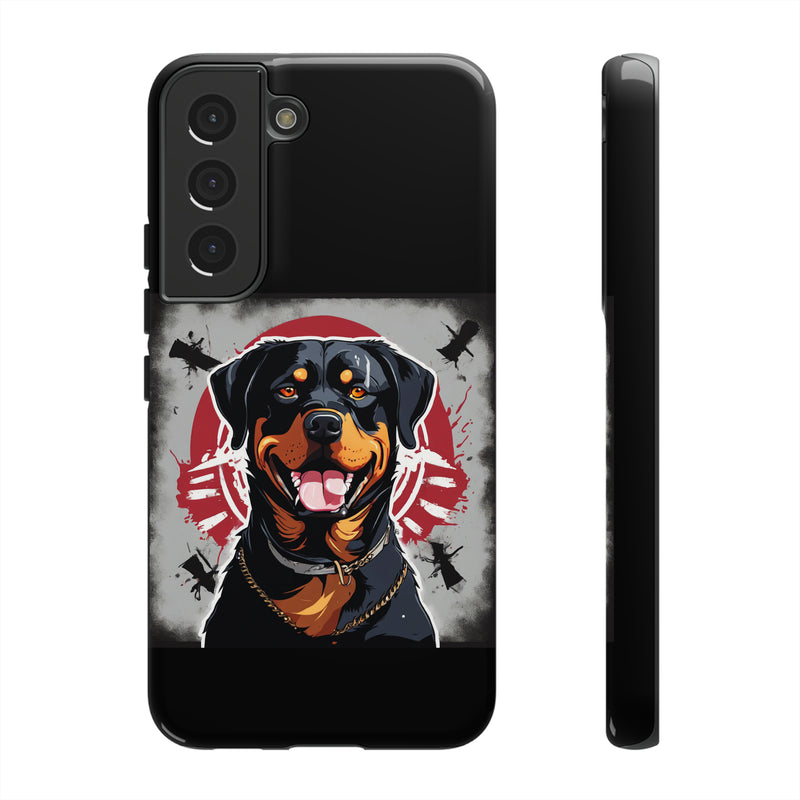 Rottweiler red Tough Cases