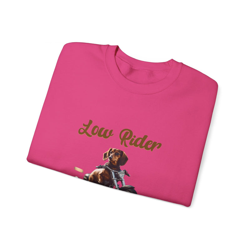 The Original Low Rider Dachshund  Unisex Heavy Blend™ Crewneck Sweatshirt