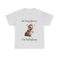 In Dog Years I'm Fabulous Corgi Unisex Heavy Cotton Tee