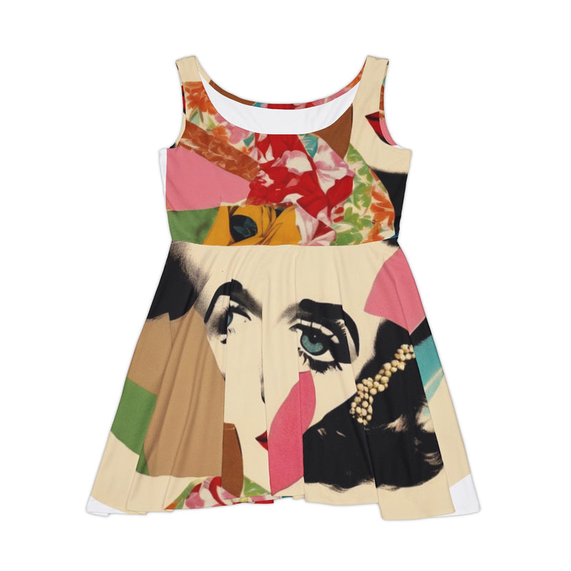 Retro Inspired Women's Skater Dress (AOP)