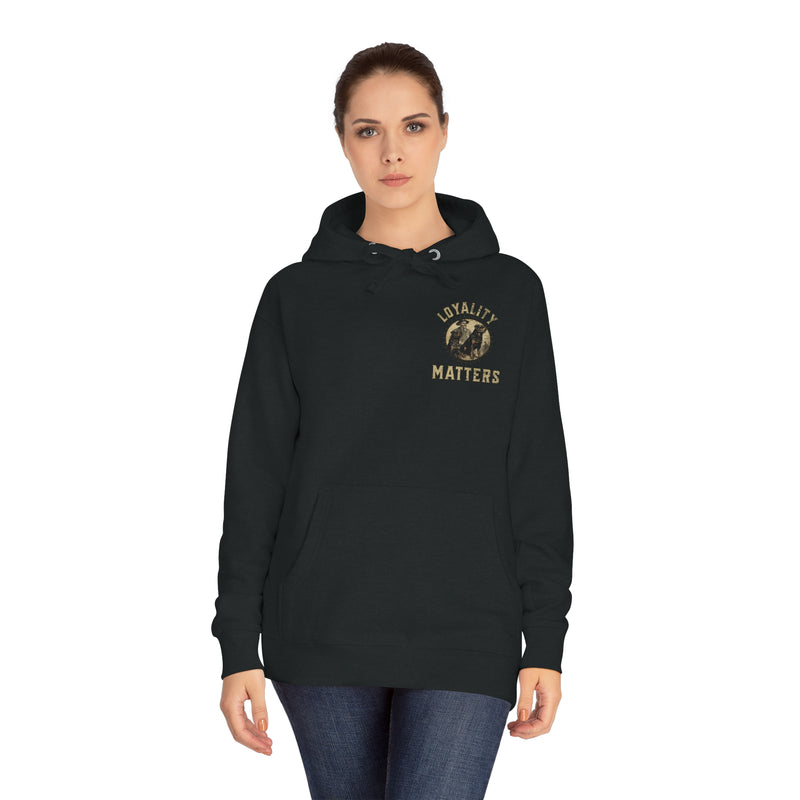 Loyalty Matters Rottweiler Unisex Fleece Hoodie