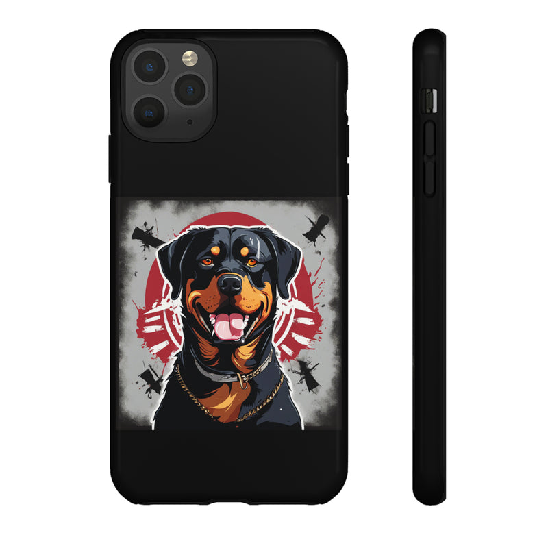 Rottweiler red Tough Cases