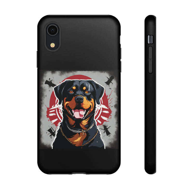 Rottweiler red Tough Cases