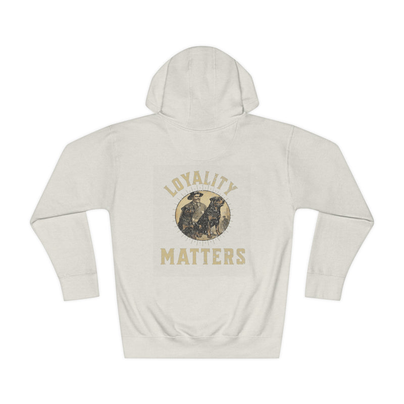 Loyalty Matters Rottweiler Unisex Fleece Hoodie