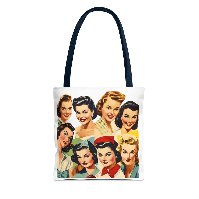 Retro Babes Tote Bag (AOP)