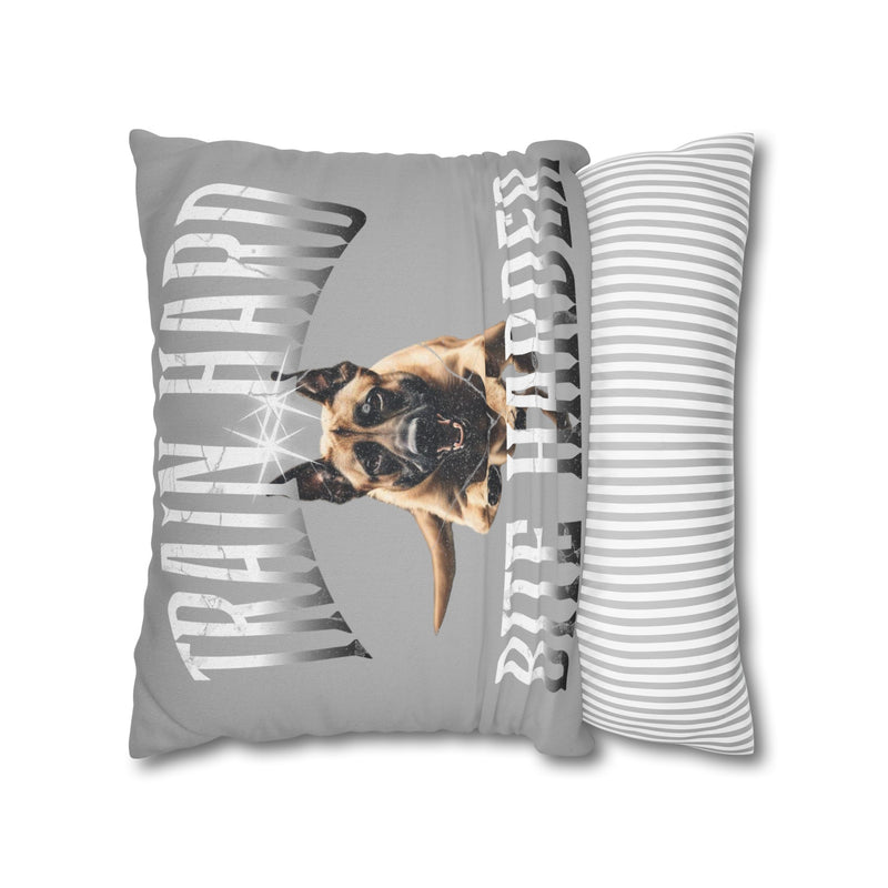 Train Hard Square Pillowcase