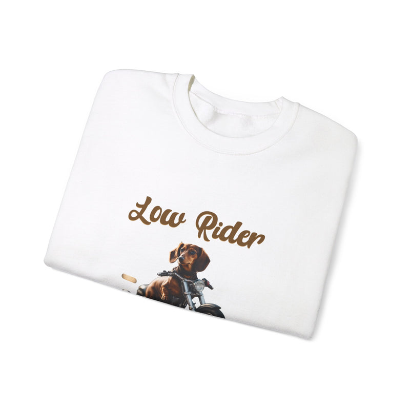 The Original Low Rider Dachshund  Unisex Heavy Blend™ Crewneck Sweatshirt