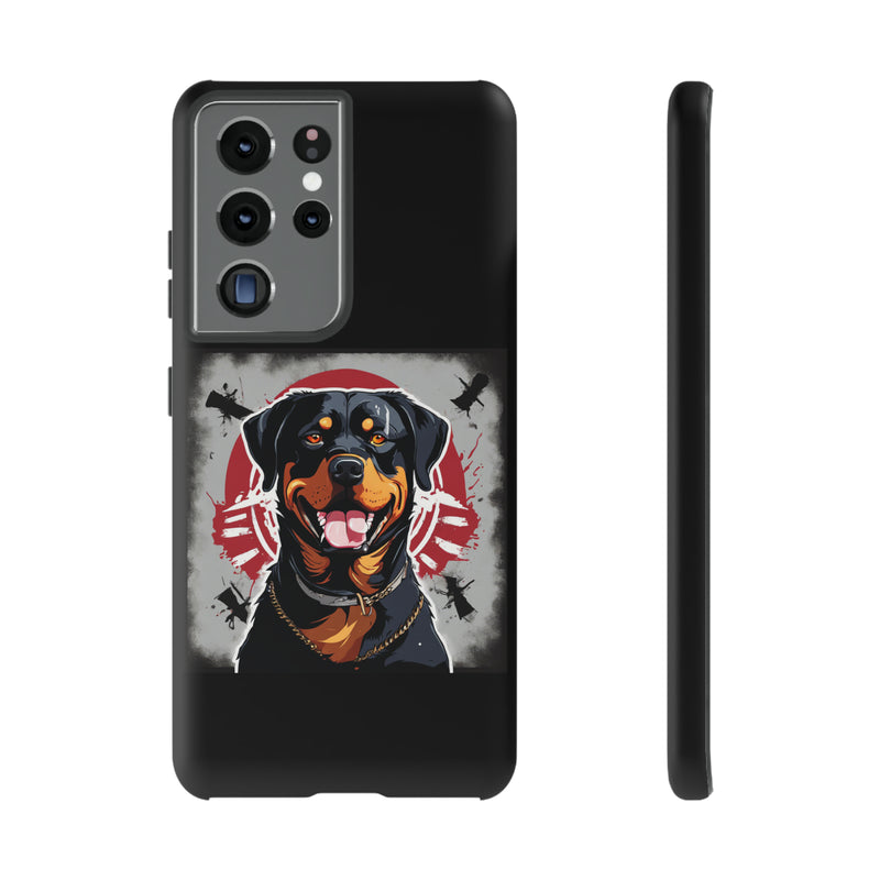 Rottweiler red Tough Cases