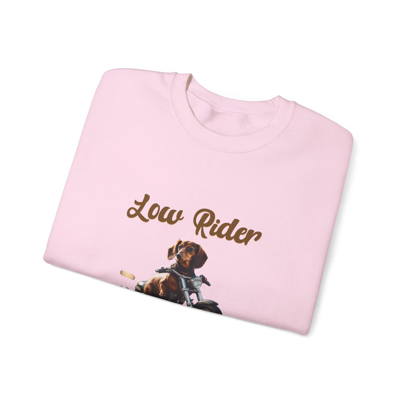 The Original Low Rider Dachshund  Unisex Heavy Blend™ Crewneck Sweatshirt