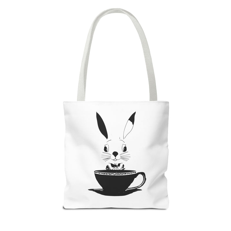 The Earl Grey Rabbit Logo Tote Bag (AOP)