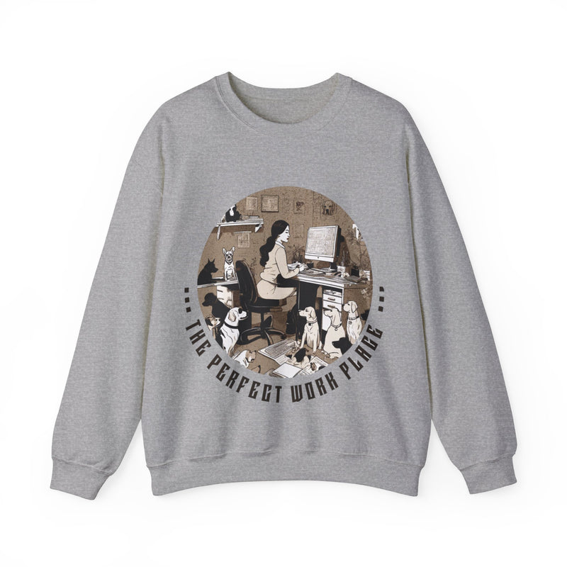 The Perfect Work Place Unisex Heavy Blend™ Crewneck Sweatshirt