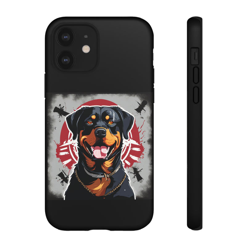 Rottweiler red Tough Cases