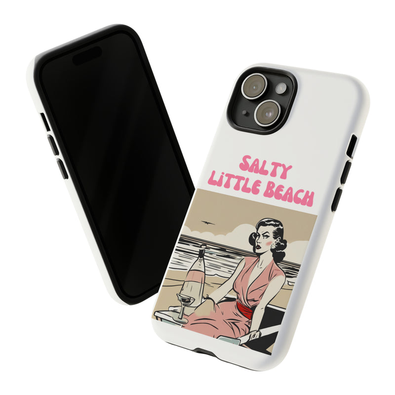 Salty Little Beach Retro Tough Cases