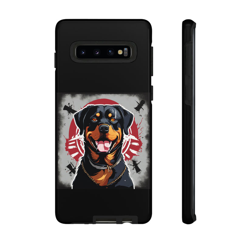 Rottweiler red Tough Cases