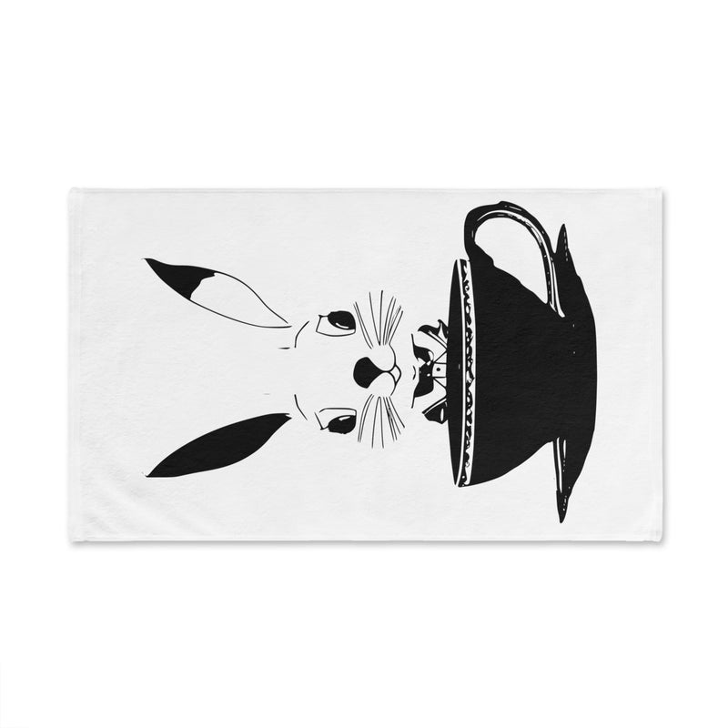 The Earl Grey Rabbit logo Hand Towel