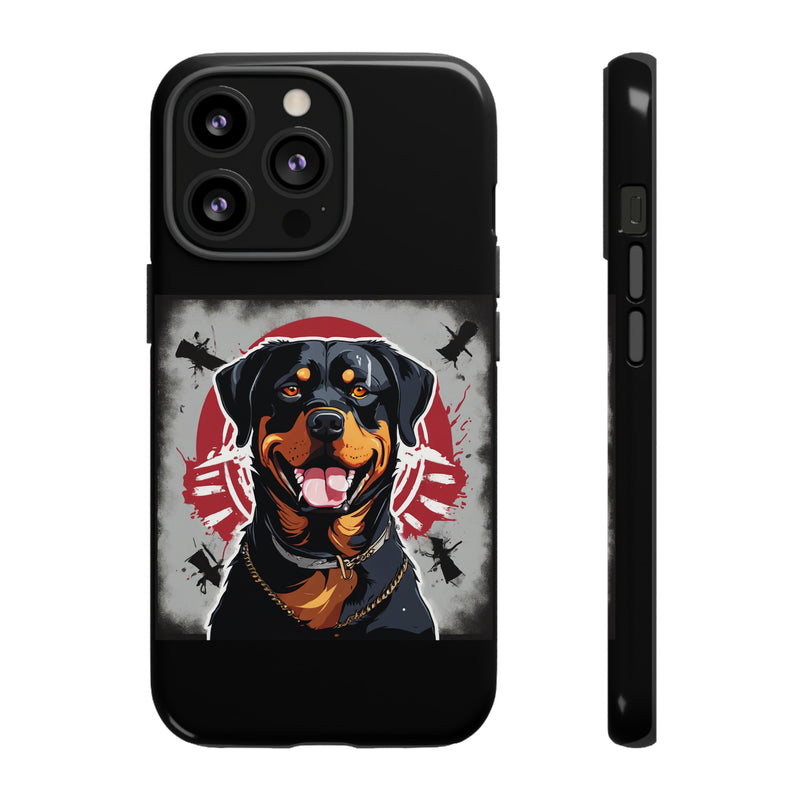 Rottweiler red Tough Cases